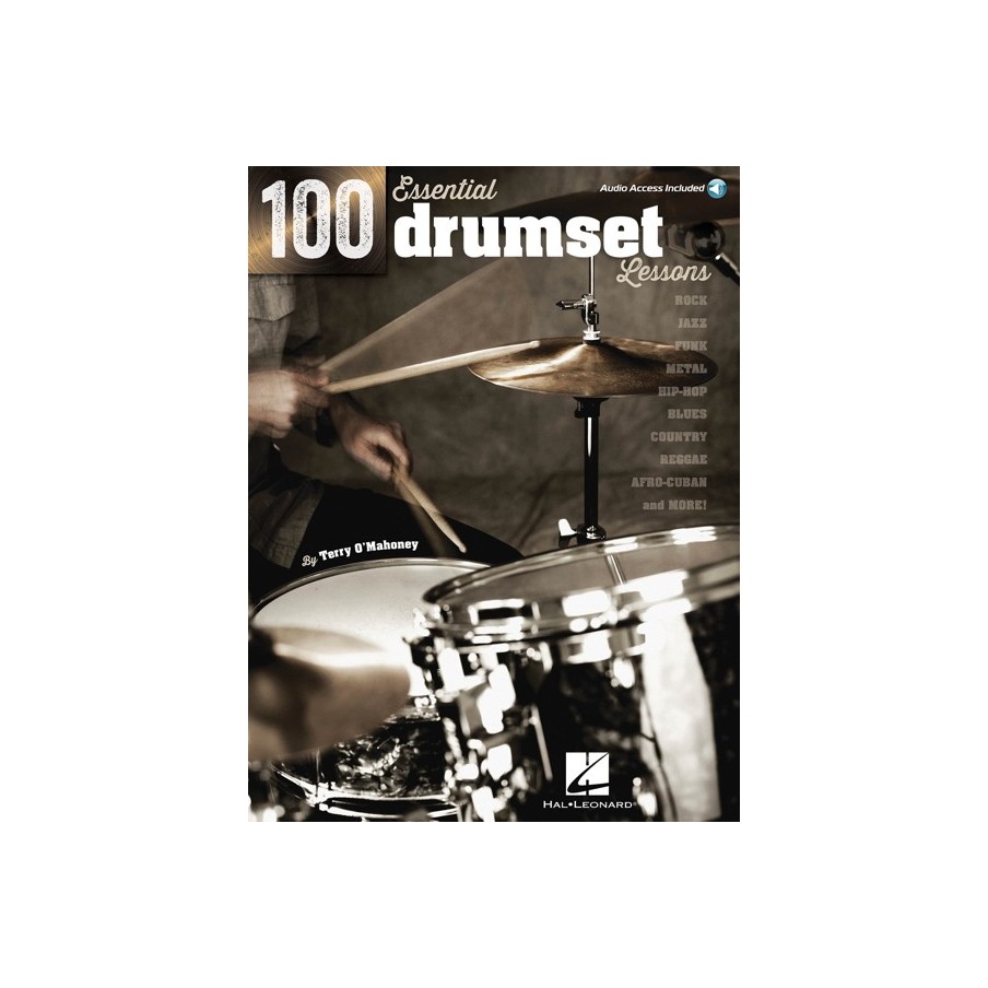 100 Essential Drumset Lessons 