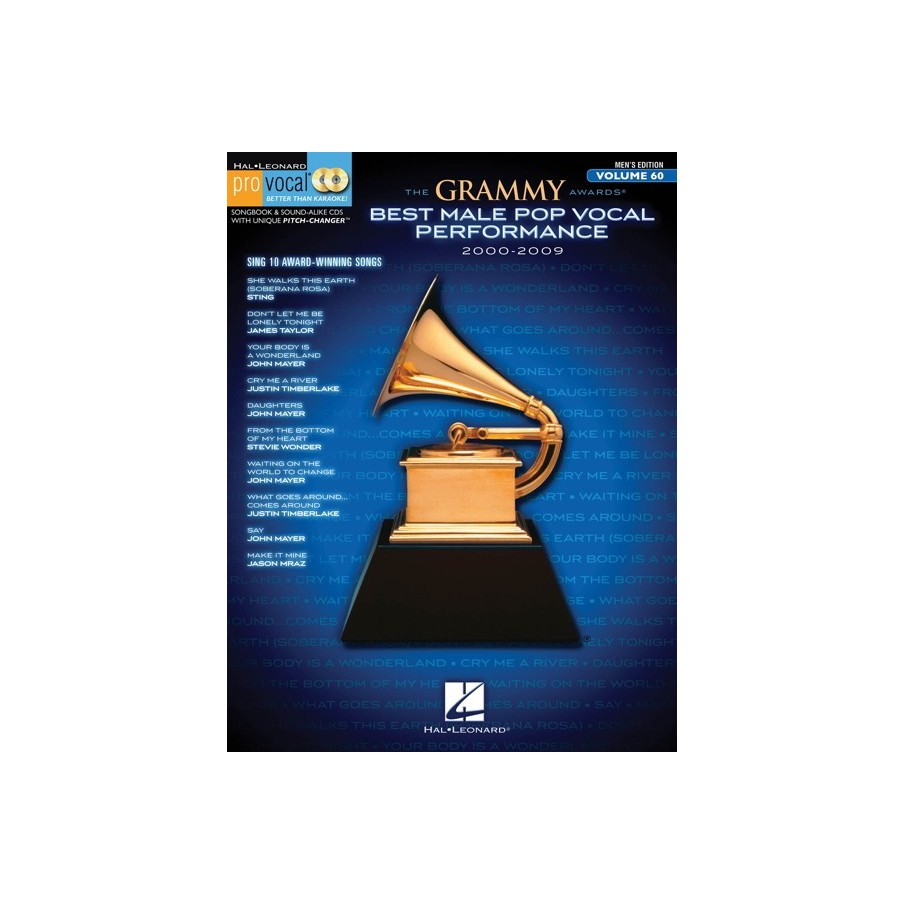 The Grammy Awards Best Male Pop Vocal 2000-2009 
