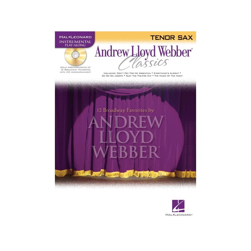 Andrew Lloyd Webber Classics - Tenor Sax 