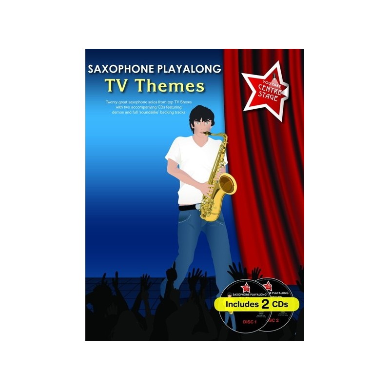 9781849385015MUSAM1000285 You Take Centre Stage: Sax Playalong TV Themes