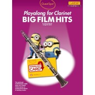 9781783058730MUSAM1010229 Guest Spot: Big Film Hits Playalong For Clarinet