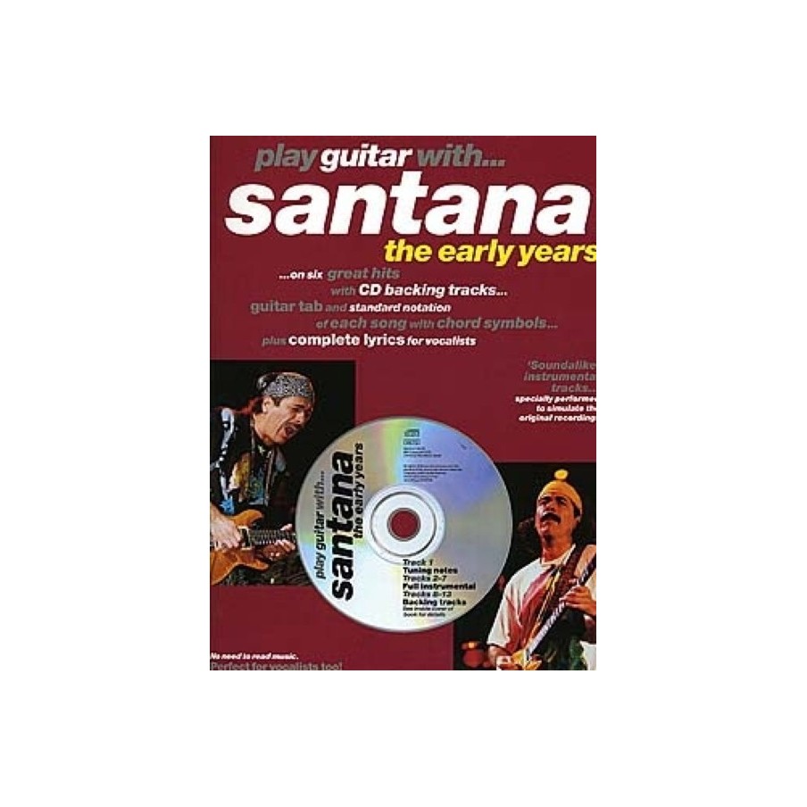 9780711983472MUSAM965877 Play Guitar With... Santana - The Early Years