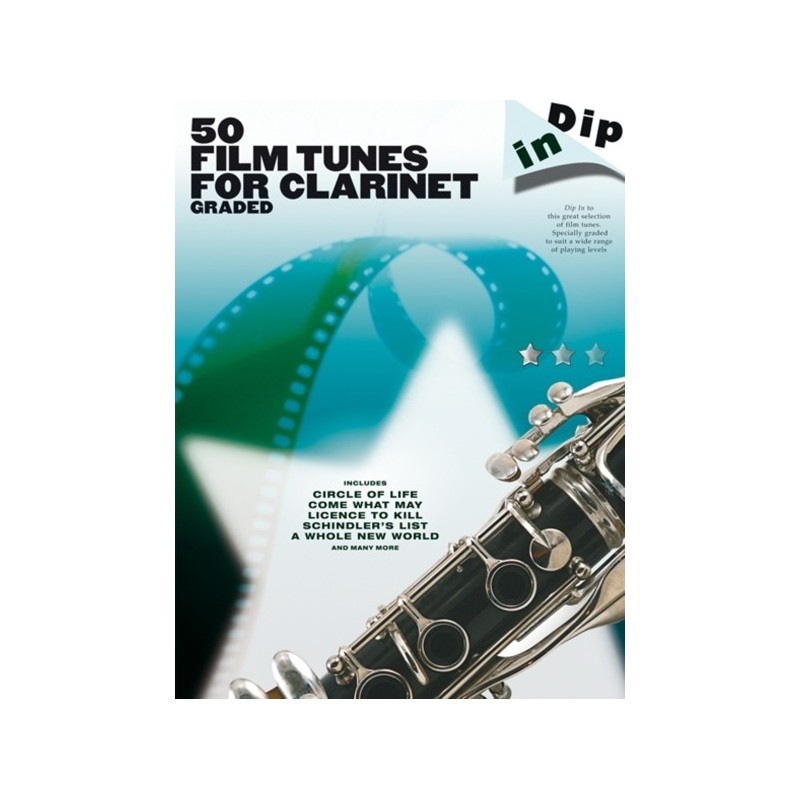 9781849381369MUSAM997898 Dip In 50 Film Tunes for Clarinet