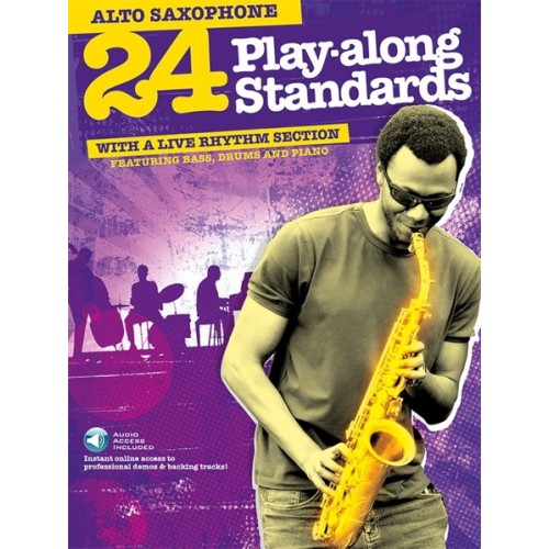 9781785581762MUSAM999240R 24 Playalong Standards Alto Saxophone