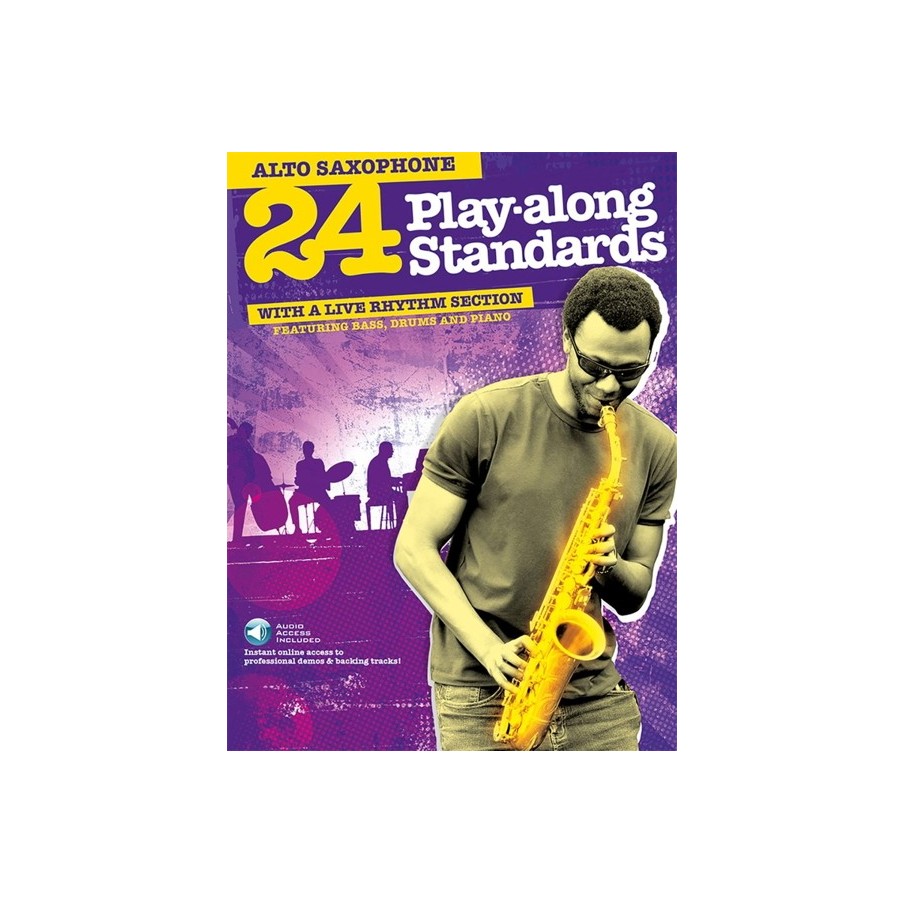 9781785581762MUSAM999240R 24 Playalong Standards Alto Saxophone