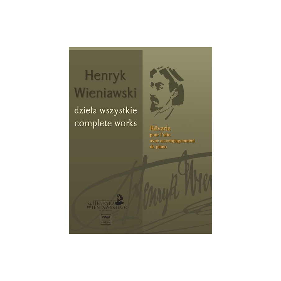 9790274035129PWM12891 Henryk Wieniawski - Complete Works