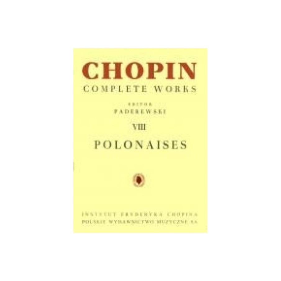 9790274001094PWMVIII Complete Works VIII: Polonaises