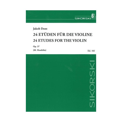 9790003033112SIK0182 24 Etüden