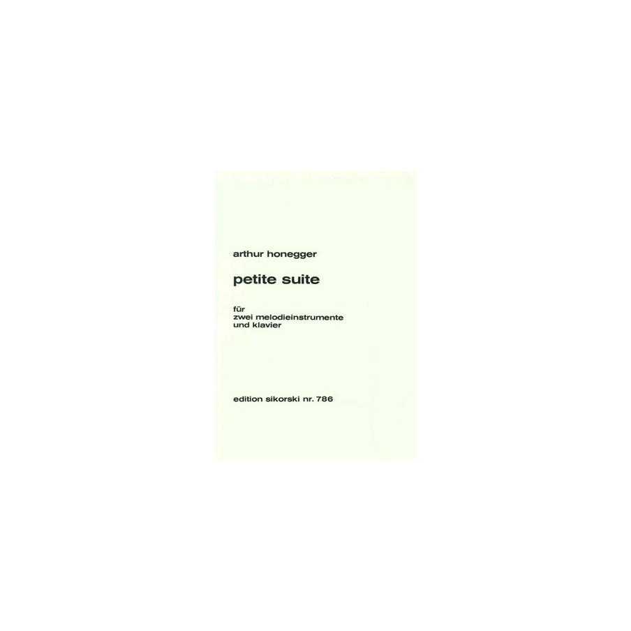 9790003009414SIK0786 Petite Suite
