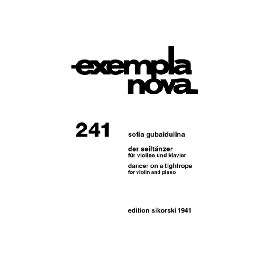 9790003028255SIK1941 Der Seiltänzer