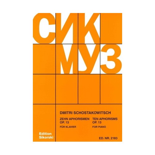 Ten Aphorisms Op.13