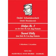 Walz Nr. 2 aus der Suite Nr. 2 für Jazz-Orchester 