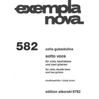 9790003040462SIK8782 Sotto voce