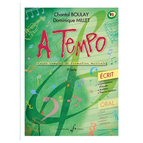 A Tempo - Partie Ecrite - Volume 9B