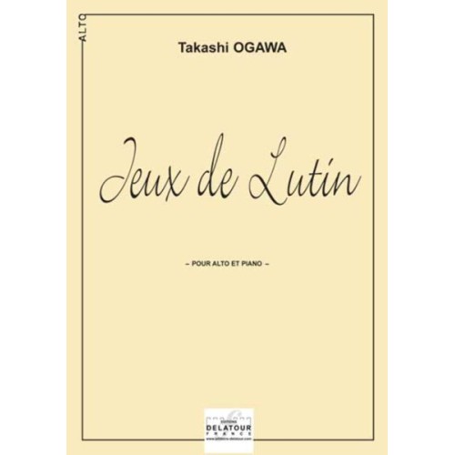9790560171999DLT0502 Jeux de lutin pour alto et piano