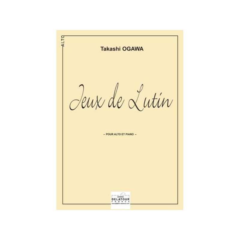 9790560171999DLT0502 Jeux de lutin pour alto et piano