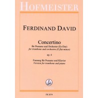 Concertino Es-Dur für Posaune und Orchester op. 4 difficult 