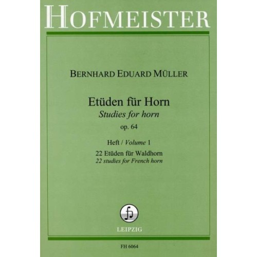 Etüden für Horn op. 64 