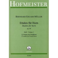 Etüden für Horn op. 64 