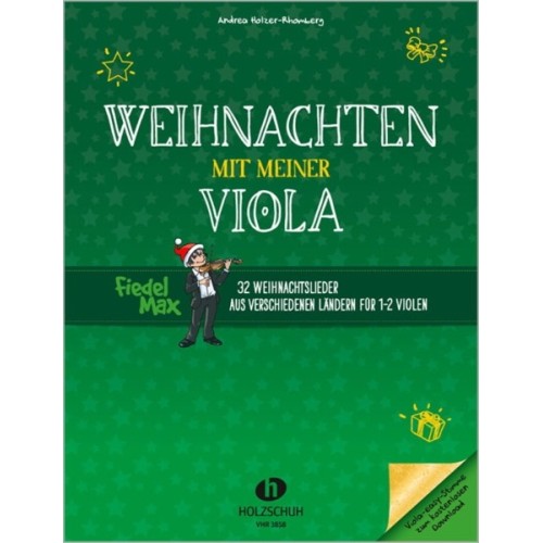 9783864340444VHR_3858 Weihnachten mit meiner Viola (Fiedel-Max)