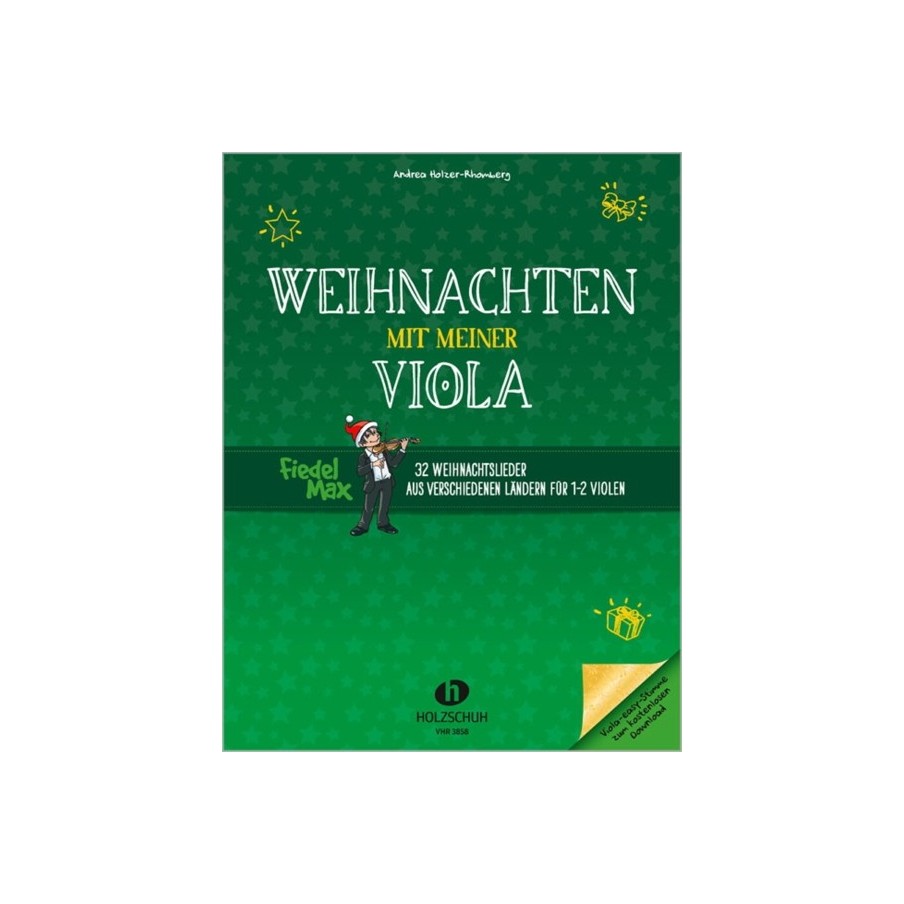 9783864340444VHR_3858 Weihnachten mit meiner Viola (Fiedel-Max)