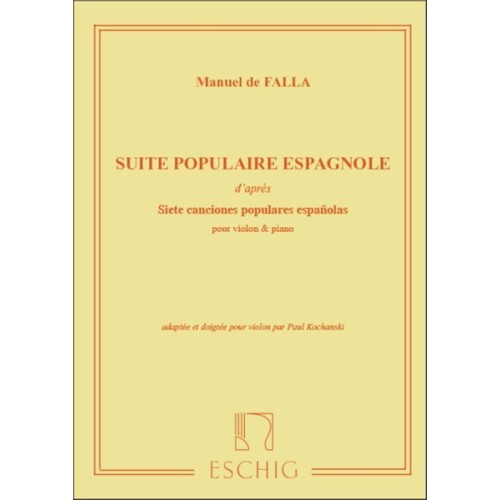 Suite Populaire Espagnole 