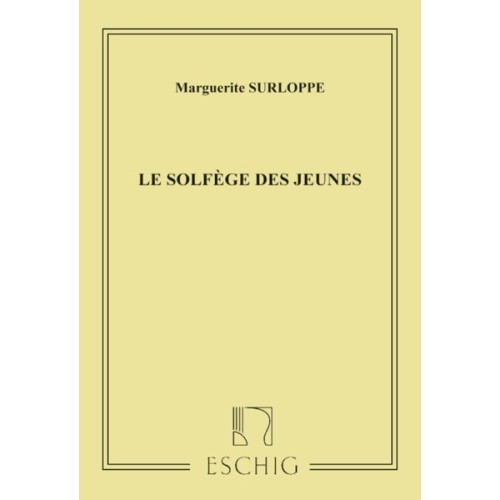 Solfege Des Jeunes 