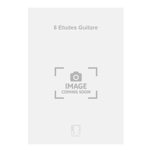 6 Etudes Guitare 