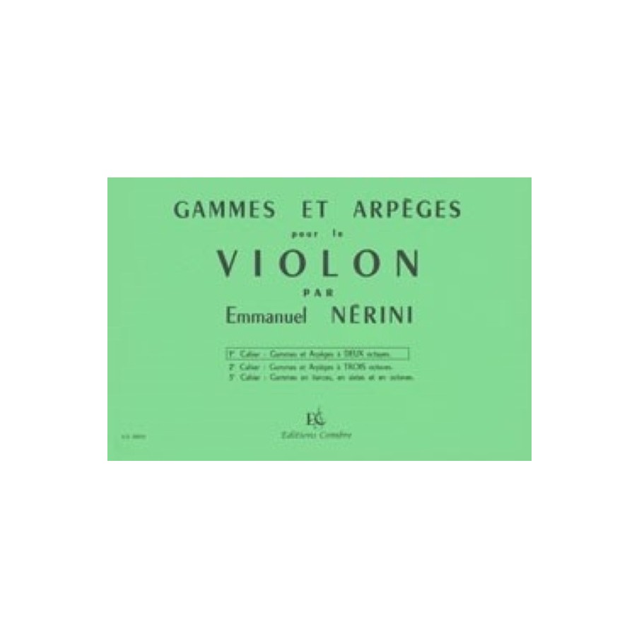 Gammes et arpèges Vol.1 (à 2 octaves) 