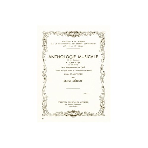 Anthologie musicale Vol.1 (25 airs classiques) 