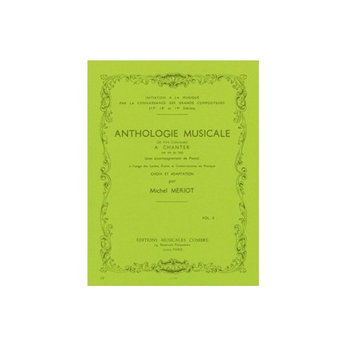 Anthologie musicale Vol.2 (26 airs classiques) 