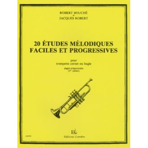 20 Etudes mélodiques faciles et progressives Vol.1 