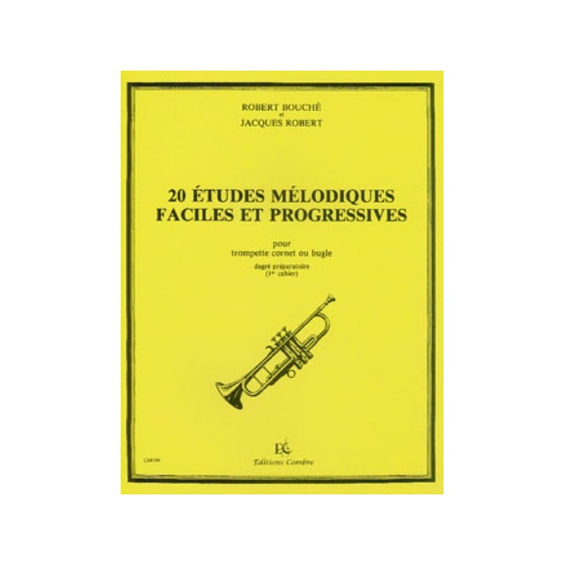 20 Etudes mélodiques faciles et progressives Vol.1 