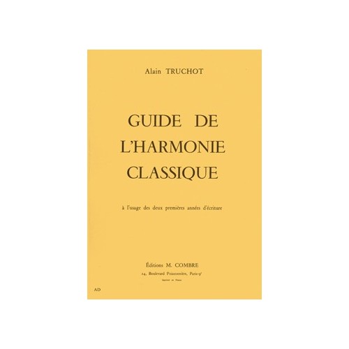 9790230348119COMC04811 Guide de l'harmonie classique