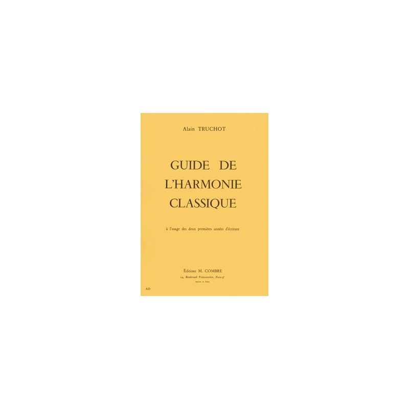 9790230348119COMC04811 Guide de l'harmonie classique
