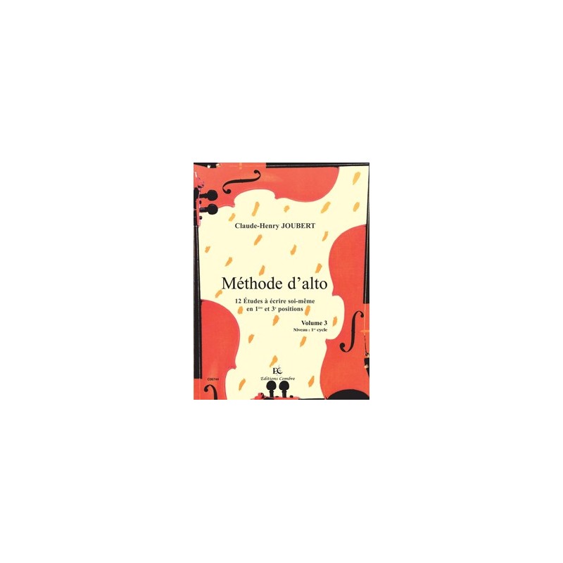 9790230367448COMC06744 Méthode d'alto Vol.3