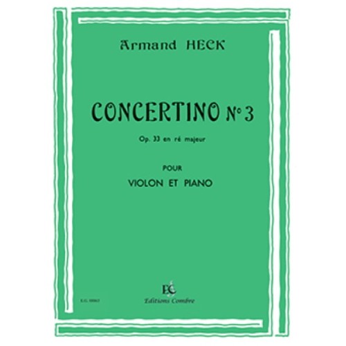 Concertino n°3 ré maj. Op.33 