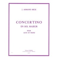 Concertino en sol maj. Op.40 