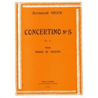 9790230300384COMEG09025 Concertino n°5 en sol maj. Op.42