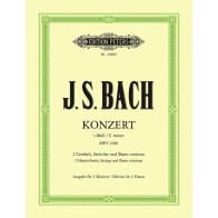 9790014009946EP2200B Concert C Bwv1060