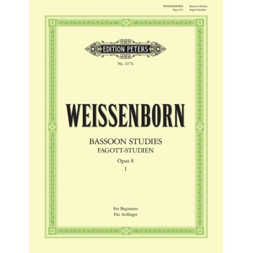 Fagottstudien 1 Op.8 - Bassoon Studies 1 