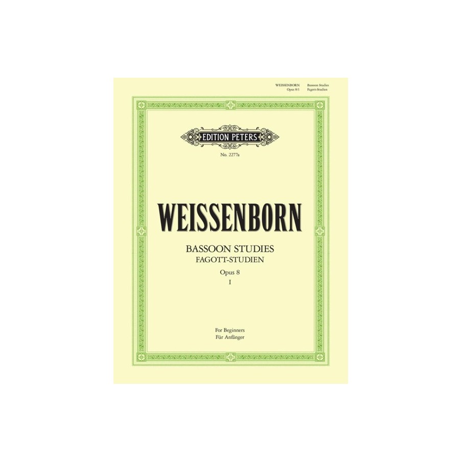 Fagottstudien 1 Op.8 - Bassoon Studies 1 