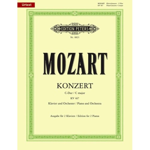9790014071523EP8821 Concerto No.21 In C K467