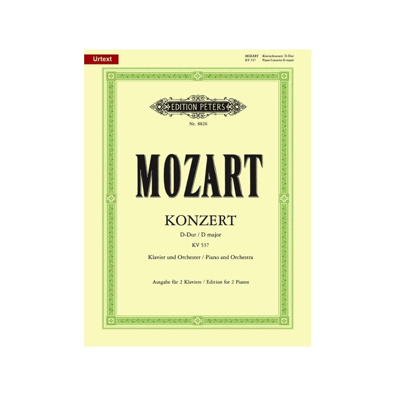 9790014071578EP8826 Concert 26 D Kv537