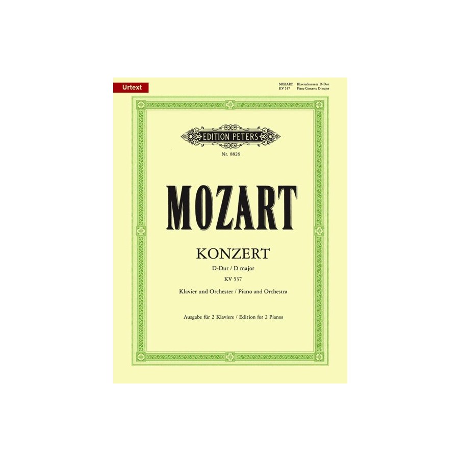 9790014071578EP8826 Concert 26 D Kv537
