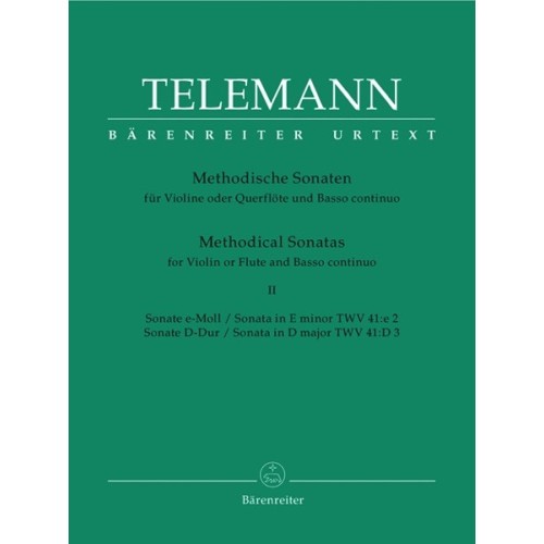 9790006419036BA2242 Methodical Sonatas Book 2 Nos 3-4