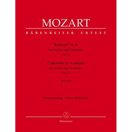 Violin Concerto No. 5 In A