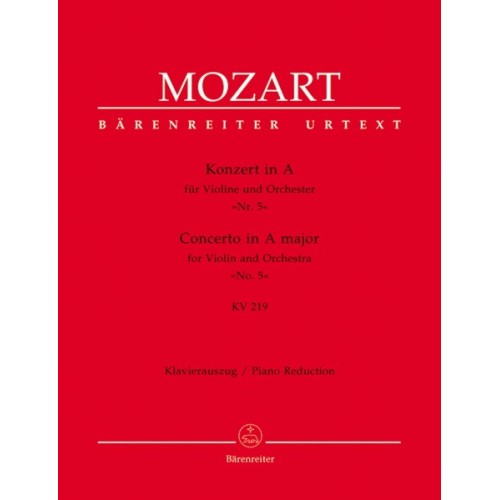 Violin Concerto No. 5 In A 