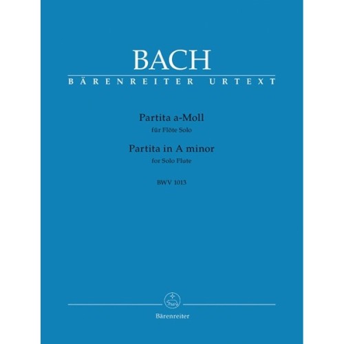 Partita In A Minor For Flute Solo BWV 1013 