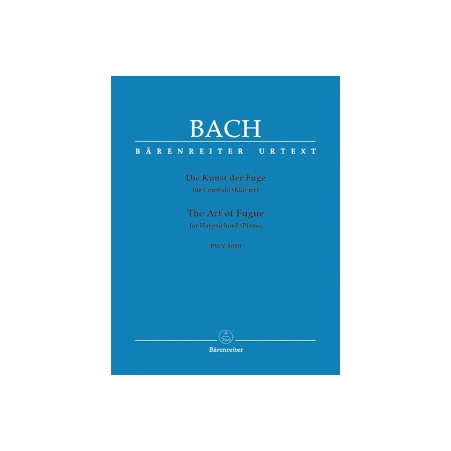 9790006503674BA5207 The Art Of The Fugue Bwv 1080 Urtext
